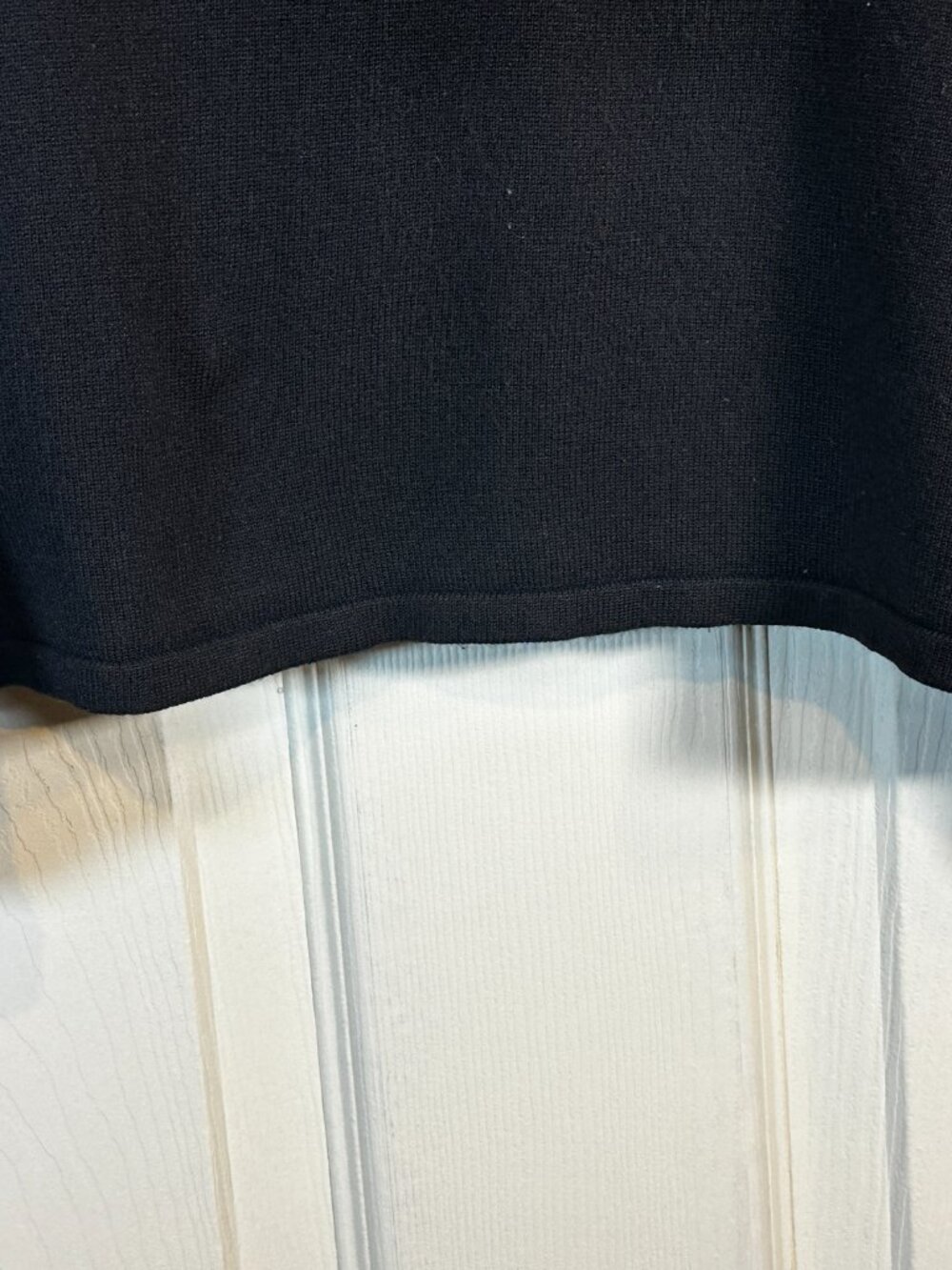Perceptions New York Scallop Edge Cropped Cardigan Shrug Bundle Black + White Si - Picture 12 of 12